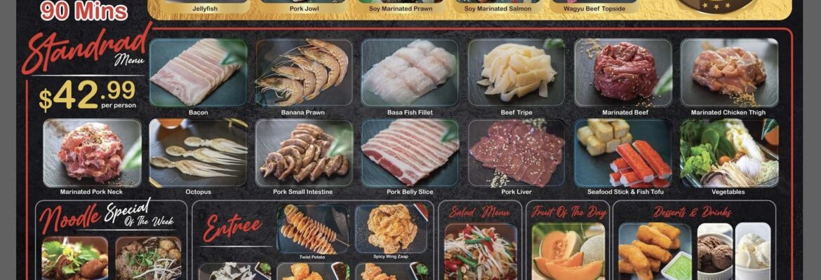 SHOUGUN หมูกะทะ BBQ Buffet