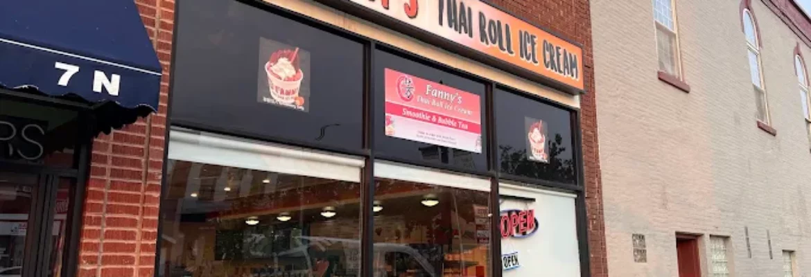 Fanny's Thai Roll Ice Cream